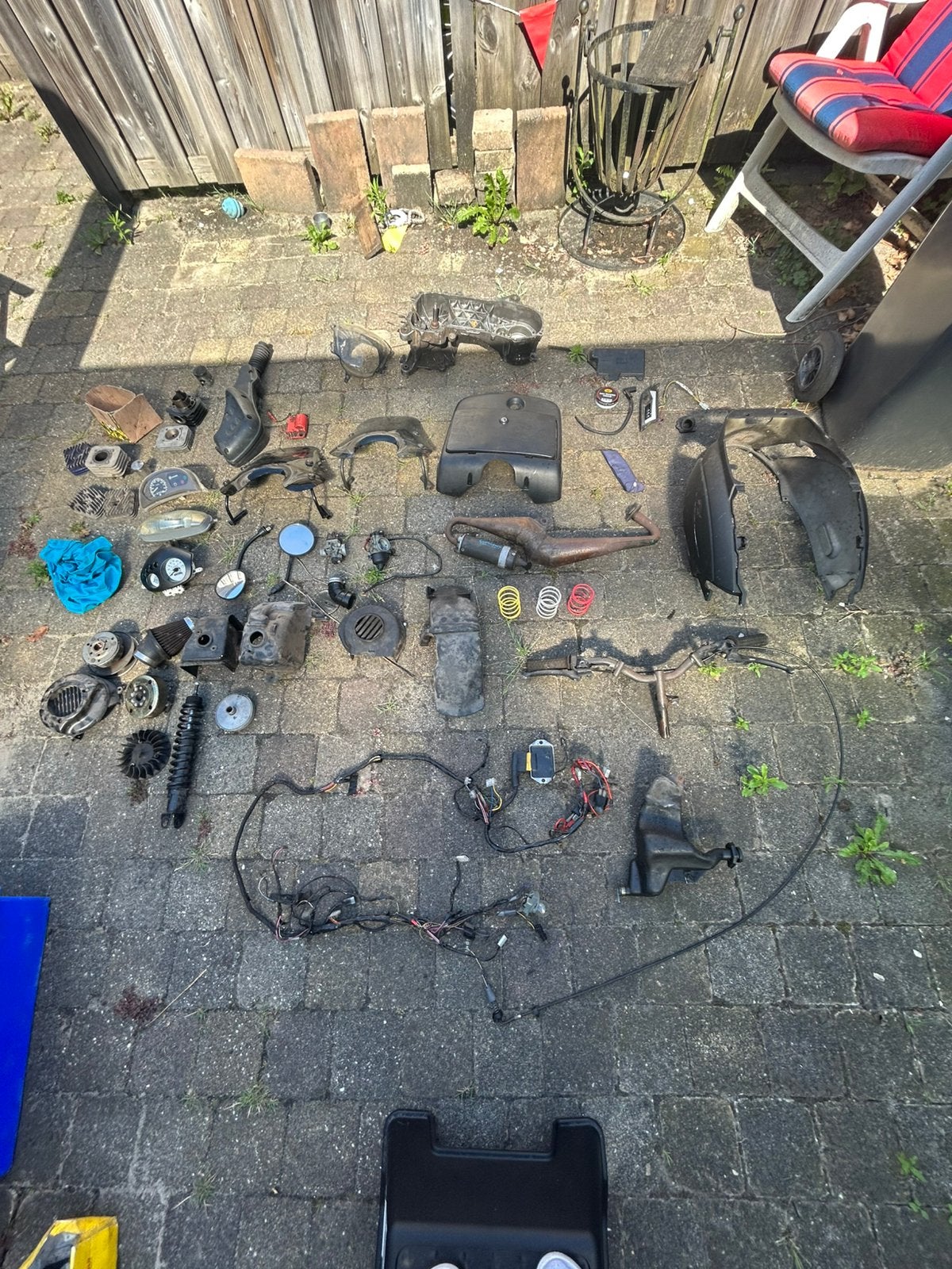 piaggio zip 4/2 takt onderdelen, Ophalen, Gebruikt, Overige typen, Piaggio