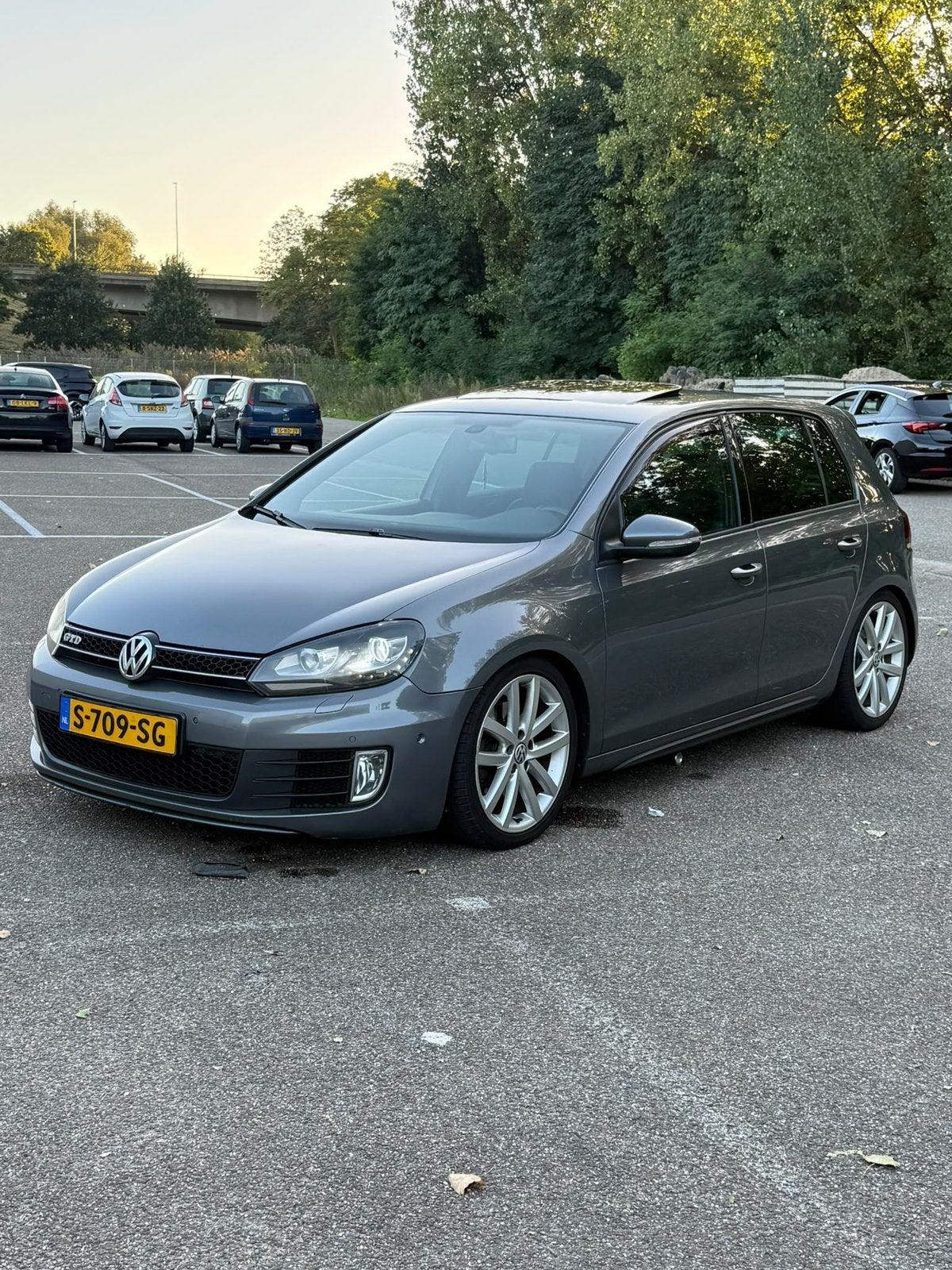VW golf Gtd DSG 2012 vol optie, Euro 5, Zwart, 4 cilinders, Diesel