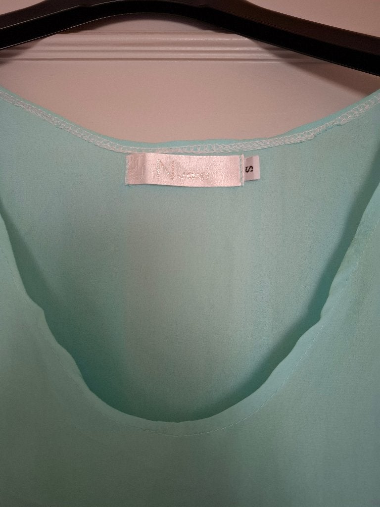 Nieuwe turquoise top Nuoxi, Blauw, Nieuw, Ophalen of Verzenden, Nuoxi
