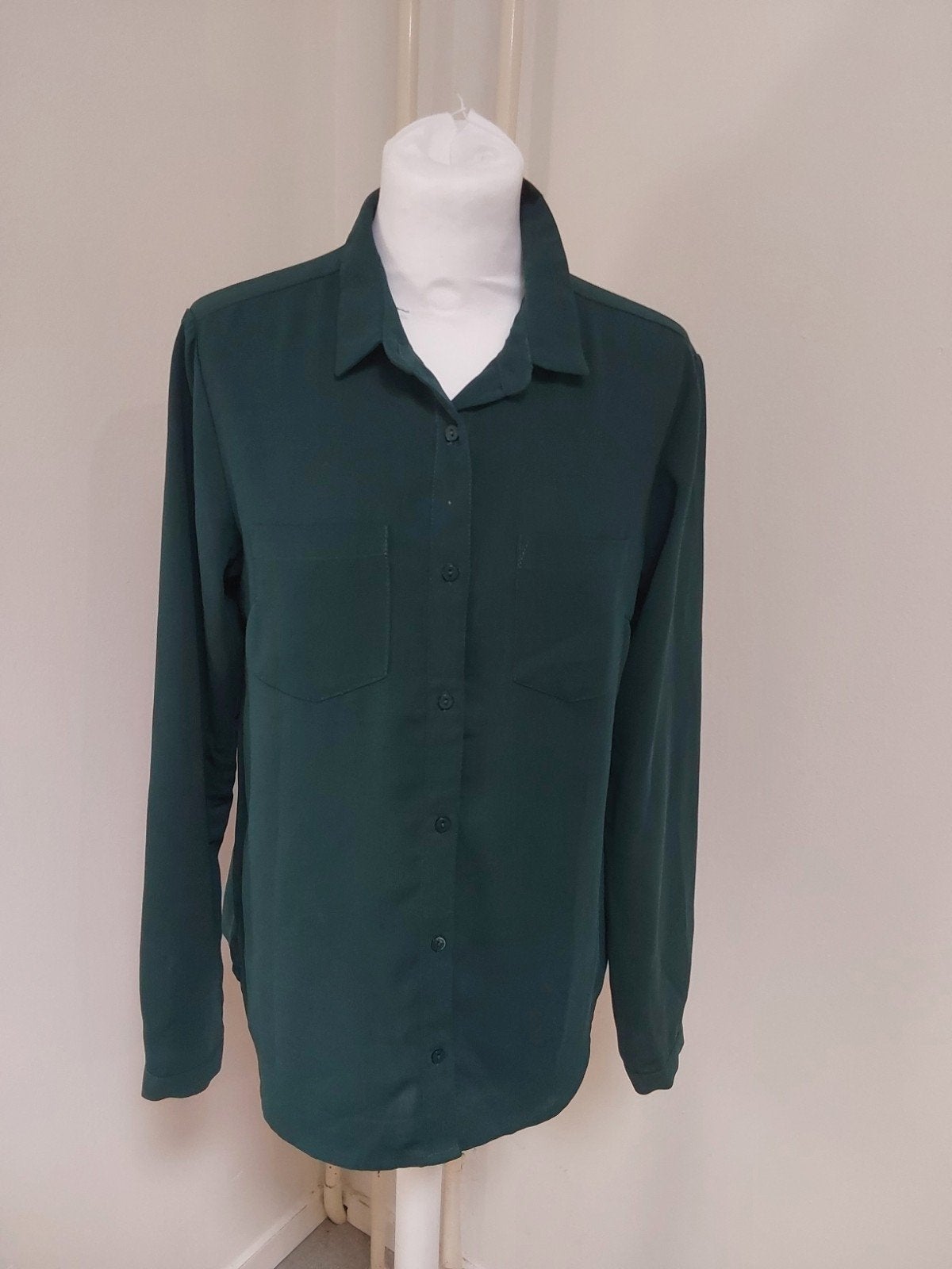 Prachtige groene blouse van Modström maat S, Kleding | Dames, Ophalen of Verzenden, Zo goed als nieuw, Maat 36 (S), Modstrom