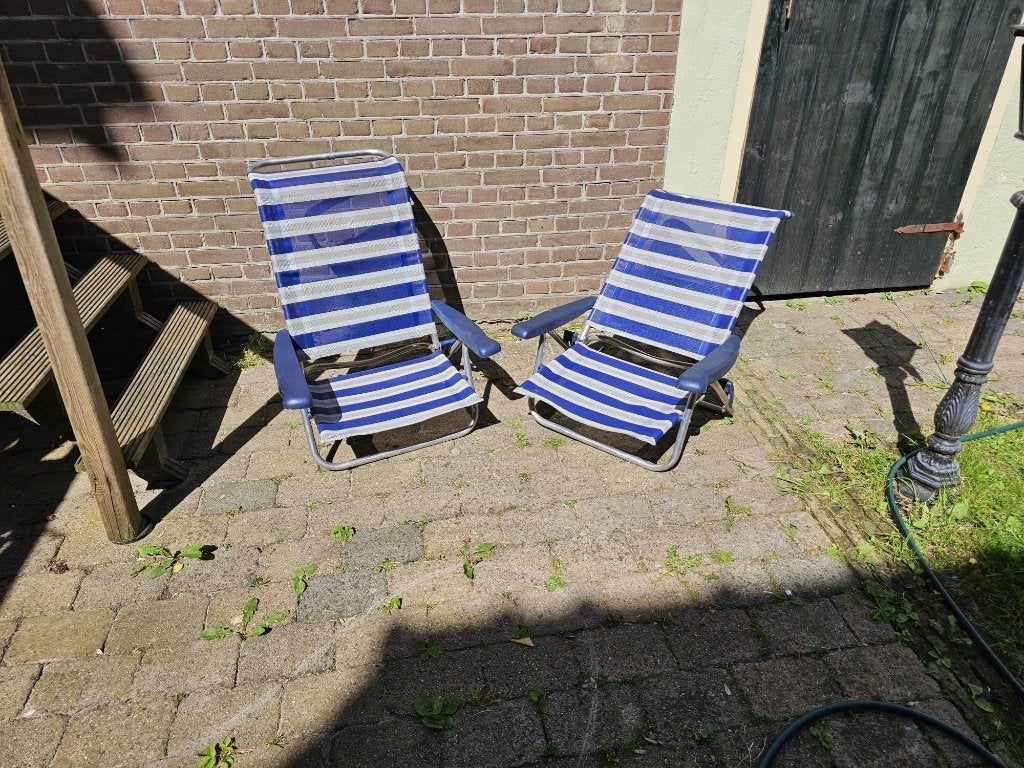 Campingstoeltjes, Caravans en Kamperen, Ophalen, Zo goed als nieuw