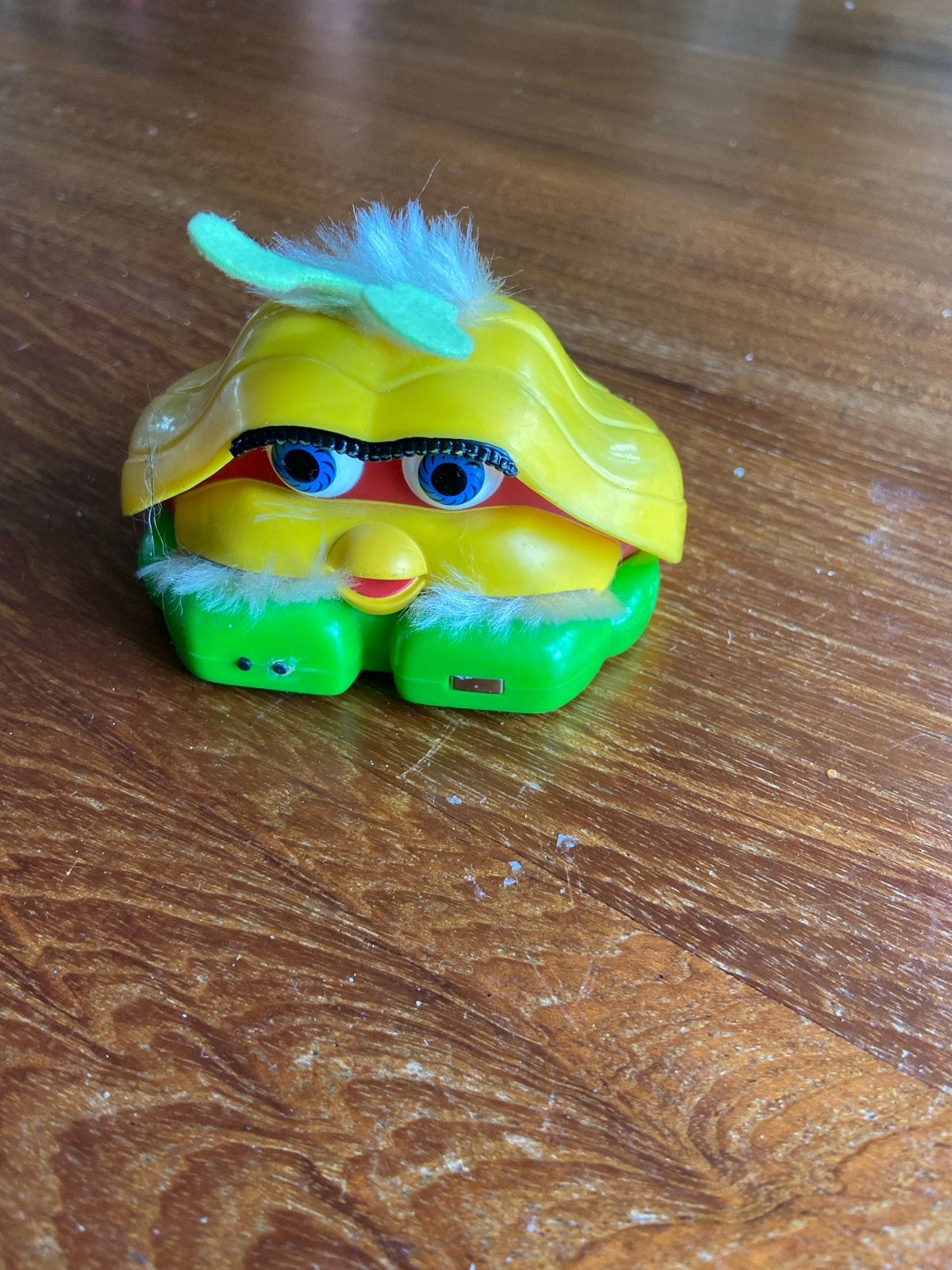 Vintage Furby-achtig speelgoed - Geel/Groen, Ophalen of Verzenden, Gebruikt, Jongen of Meisje