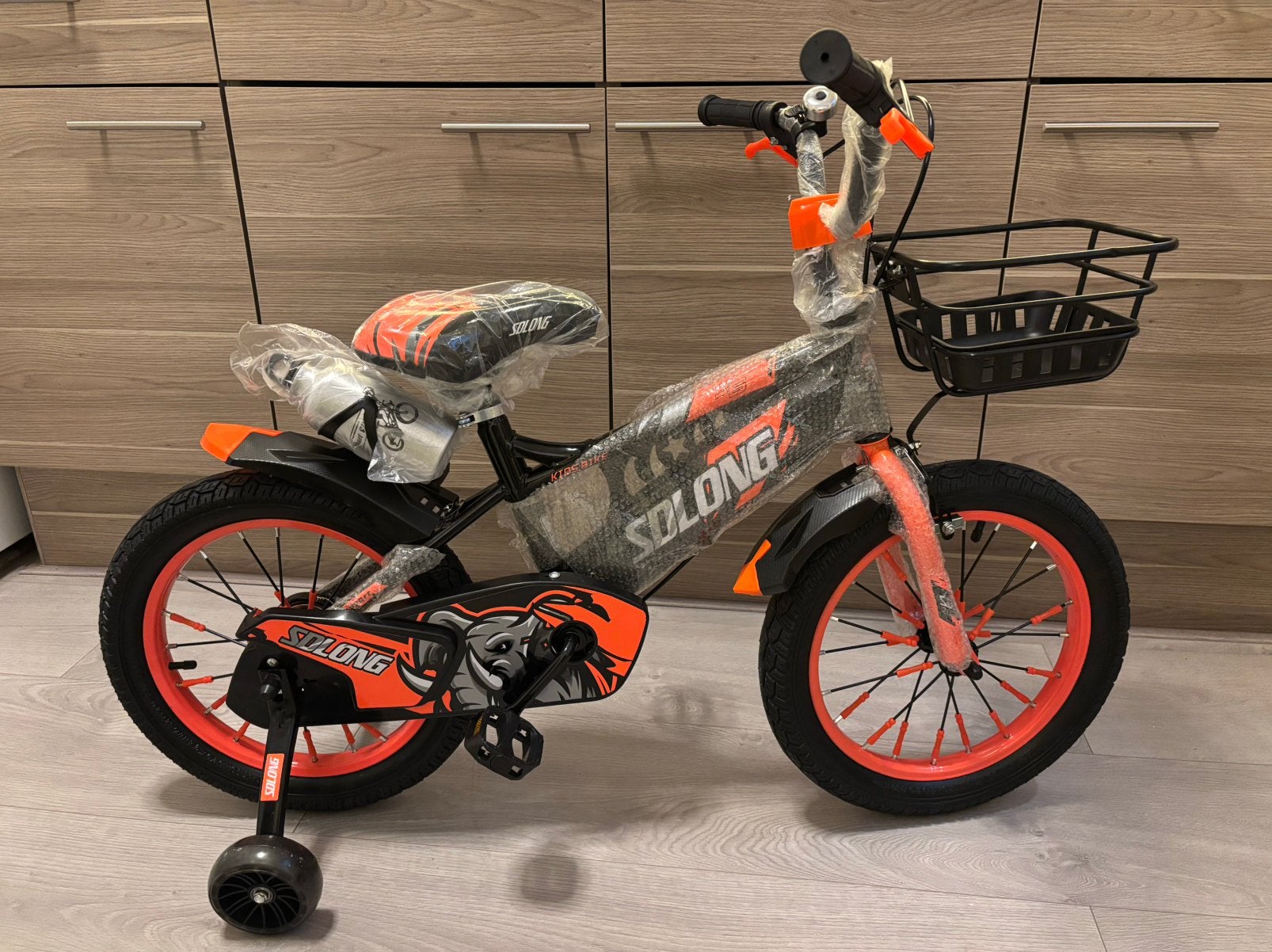 nieuwe 16 inch jongensfiets SD Long met zijwieltjes, Ophalen, Velgrem, Nieuw, Handrem
