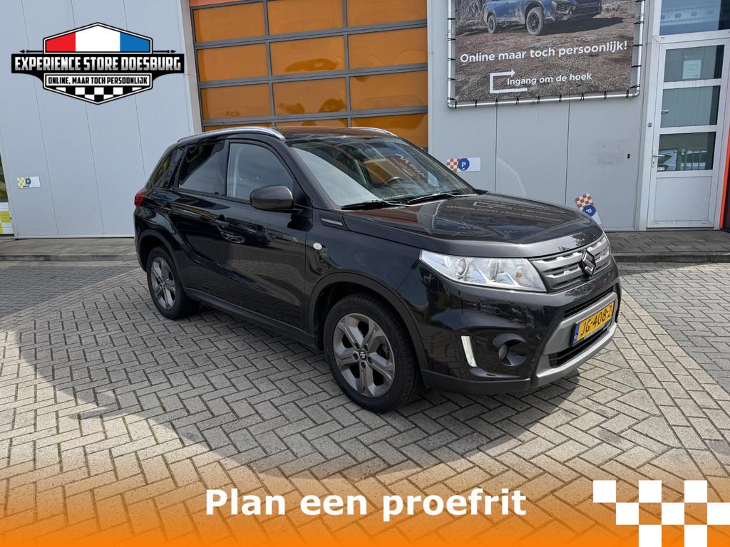 Suzuki Vitara 1.6 Exclusive Comfortabel onderweg met een sto, Auto's, Voorwielaandrijving, Stof, Euro 6, 4 cilinders
