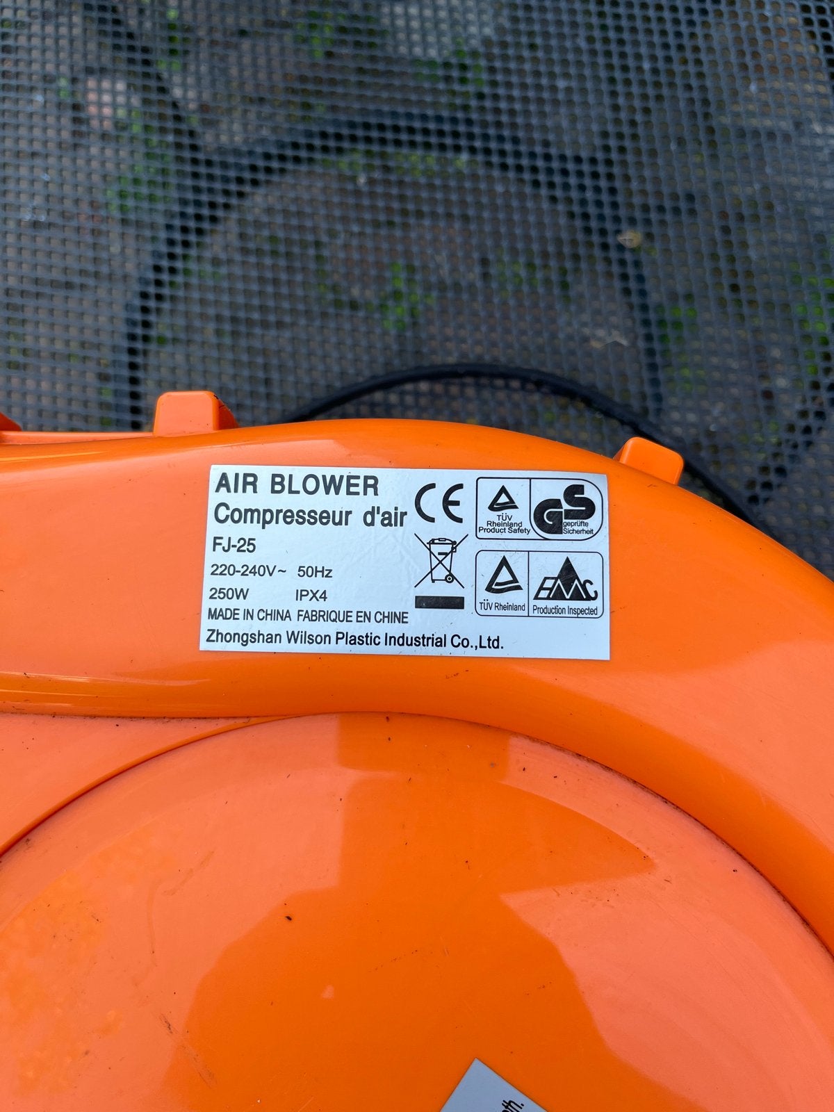 Compressor pomp voor springkussen - Goede staat, Ophalen of Verzenden, Gebruikt