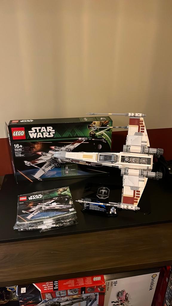 Lego Star Wars 10240 Red Five X-wing Starfighter, Ophalen, Zo goed als nieuw, Complete set, Lego