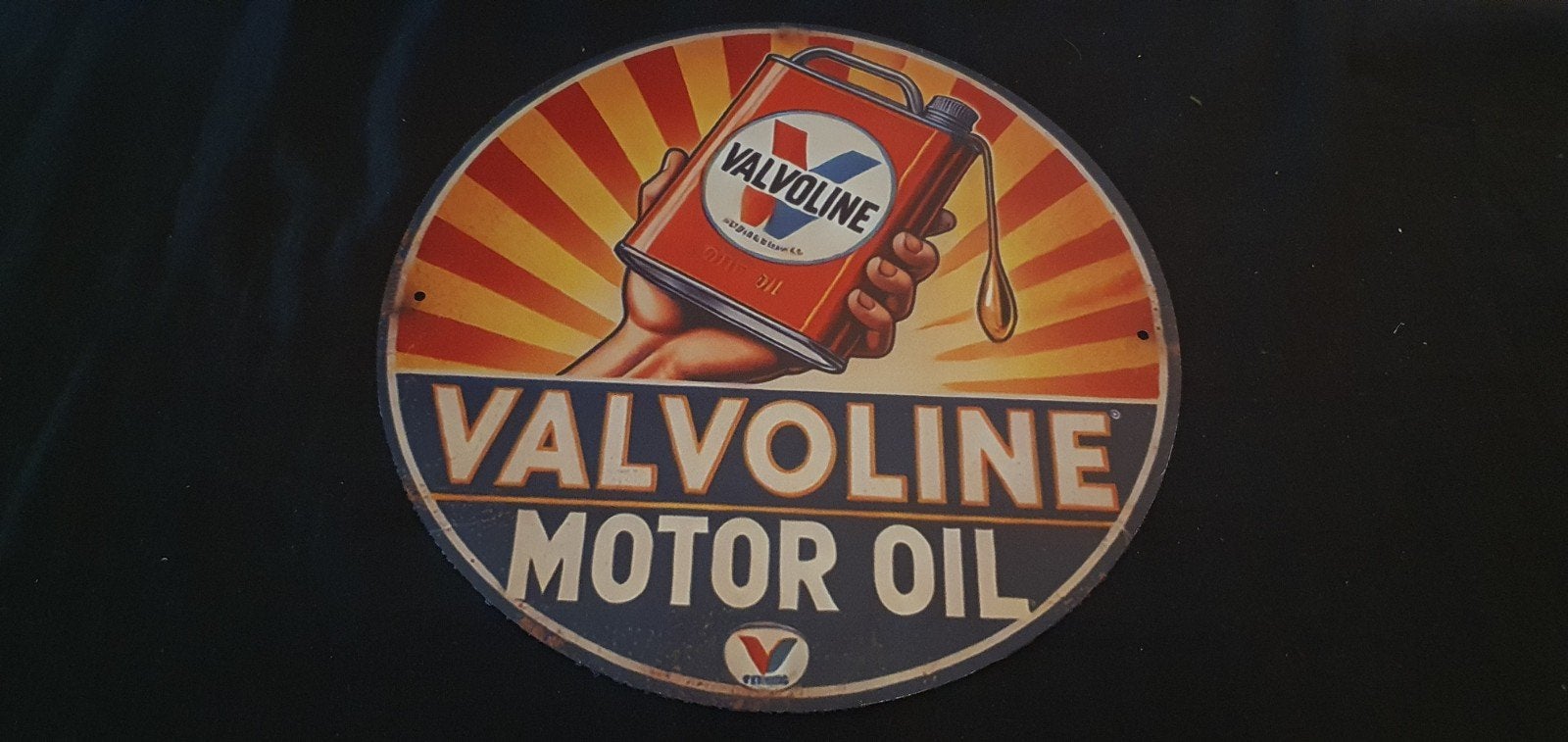 Wandbord valvoline, Ophalen of Verzenden, Nieuw, Reclamebord