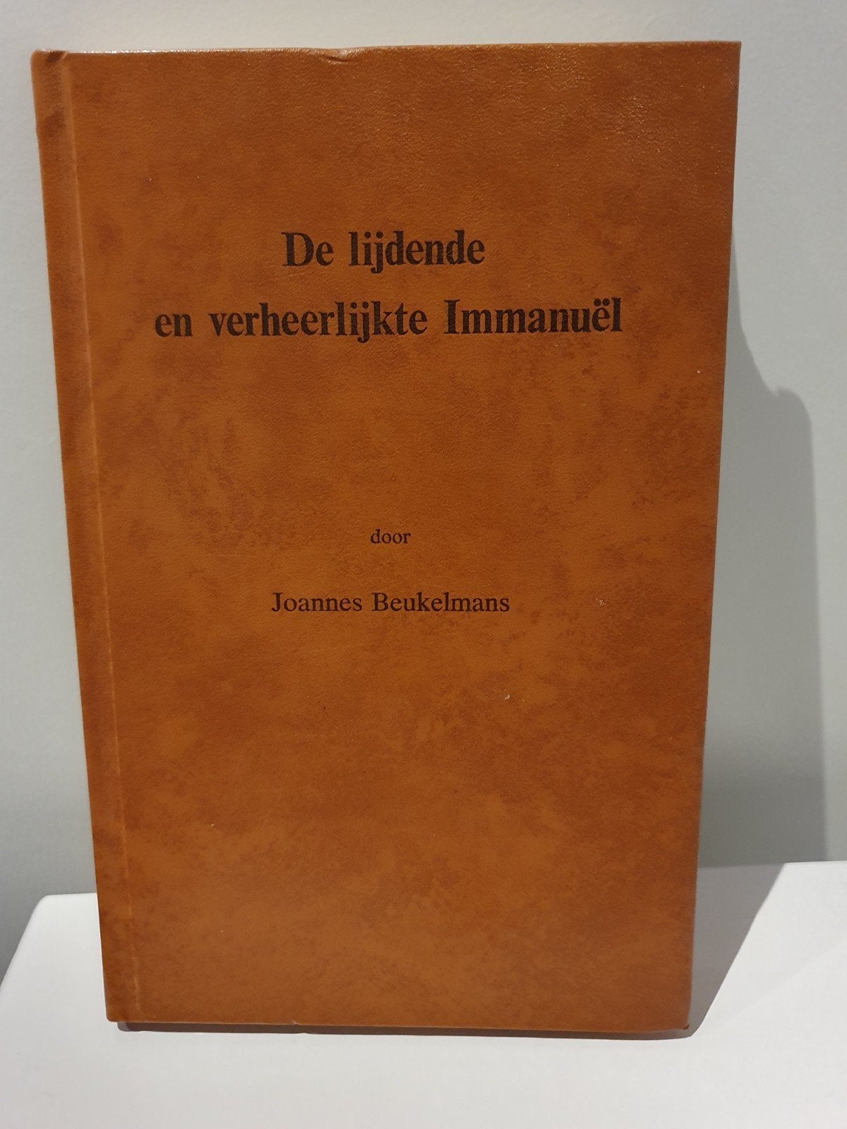 De lijdende en verheerlijkte Immanuël - Joannes Beukelmans, Ophalen of Verzenden, Gelezen, Joannes Beukelmans, Christendom | Protestants