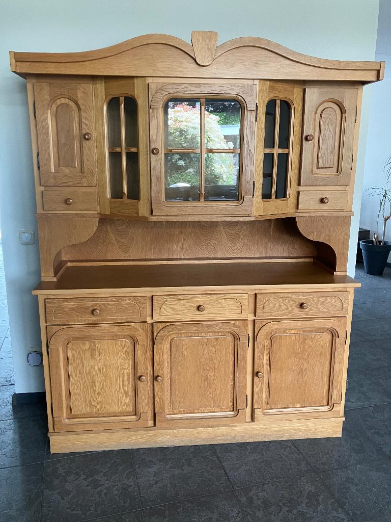 buffetkast, Ophalen, Glas, Gebruikt, 150 tot 200 cm