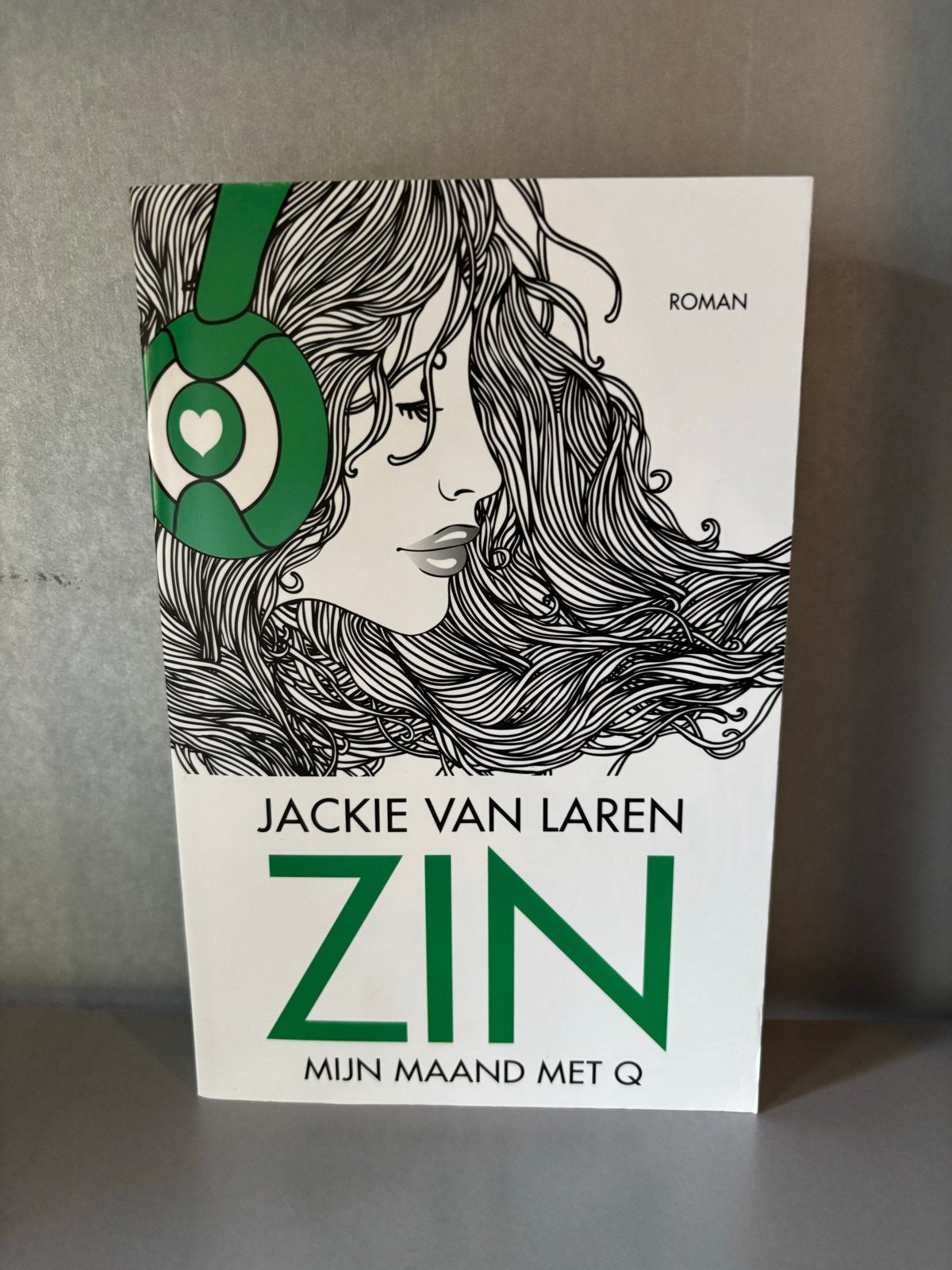 Zin: Mijn Maand Met Q - Jackie van Laren (Roman), Boeken, Ophalen of Verzenden, Zo goed als nieuw, Nederland