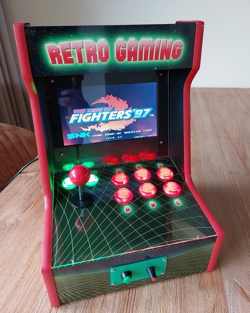 Bartop mini arcade, Ophalen, Overige merken, Zo goed als nieuw