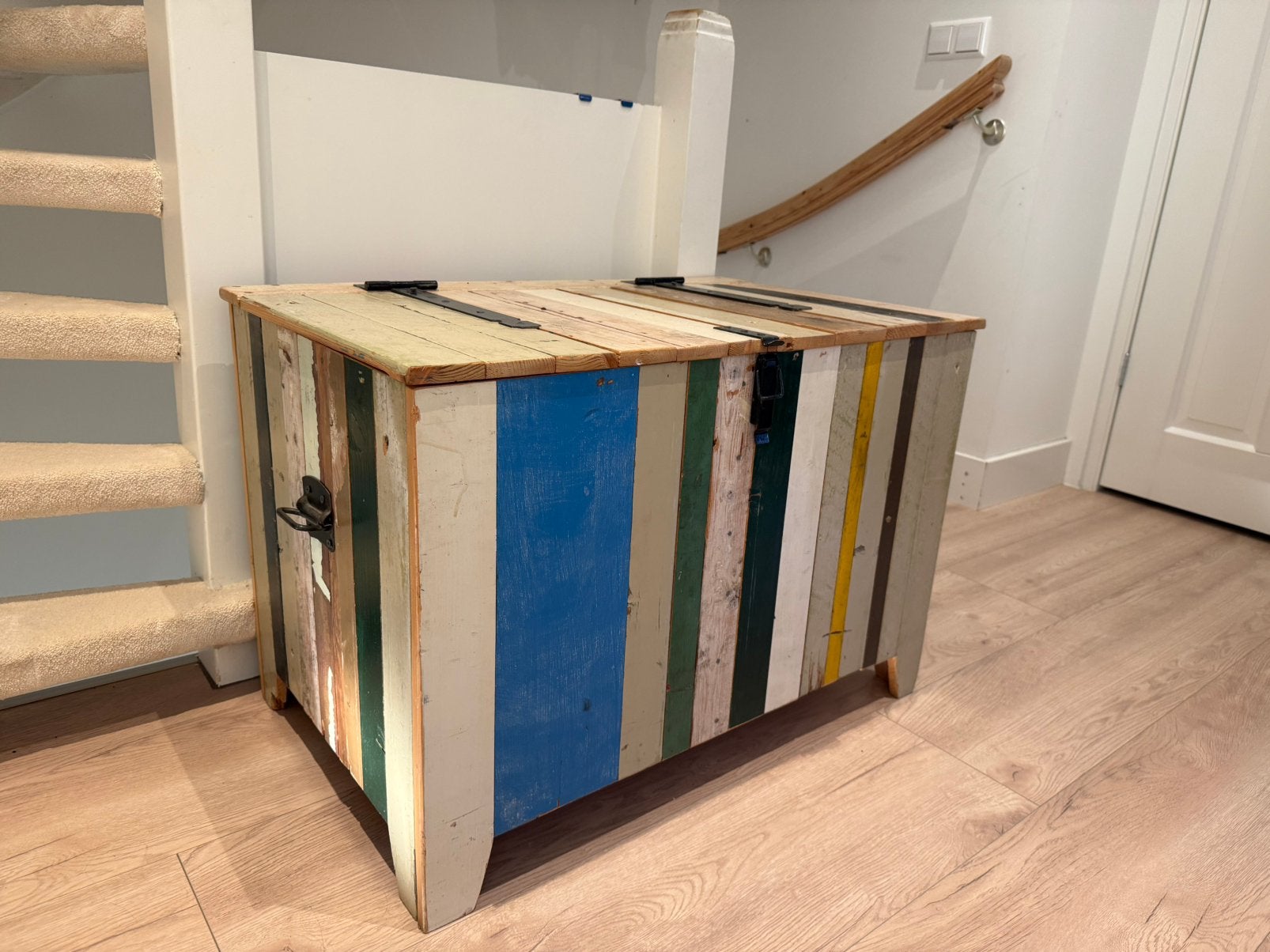 Steigerhouten kist, Ophalen, Minder dan 50 cm, 50 tot 100 cm, 50 tot 75 cm