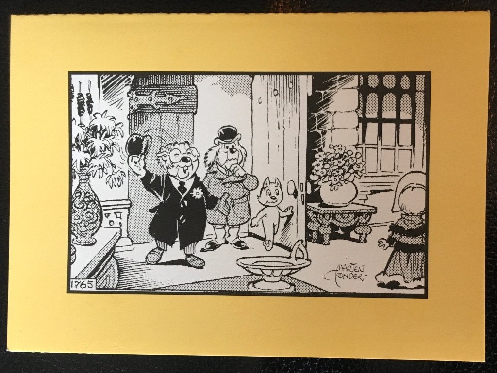 Dorknoper Initiatiefkaarten (Leporello), Eén stripboek, Ophalen of Verzenden, Zo goed als nieuw, Tony Agterberg en Marten Toonder