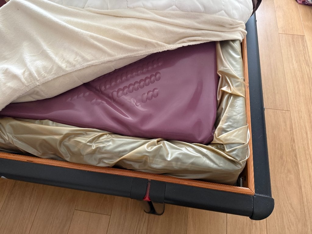 Waterbed TTI Quatro Stretchtop 180x200, Ophalen, Solo-systeem, Gebruikt, Tweepersoons