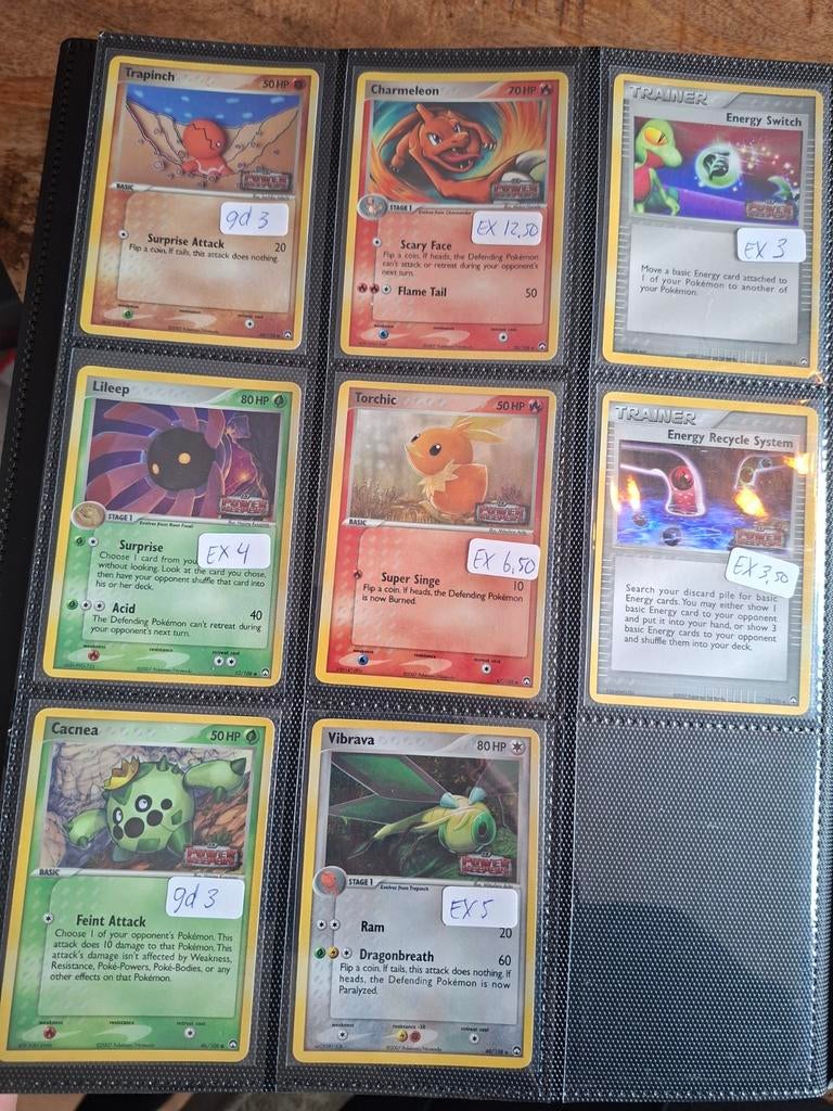 Pokémon kaarten stamped ex power keepers, Ophalen of Verzenden, Meerdere kaarten