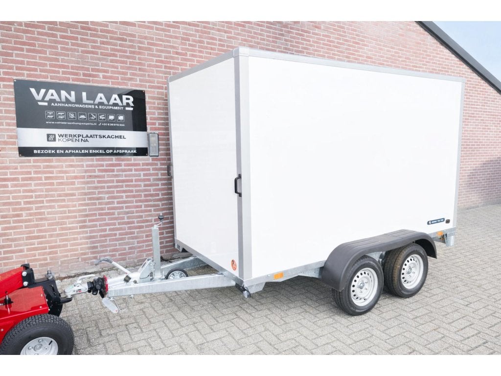 NIEUW Saris XL gesloten aanhangwagen 306cm + LED pakket.