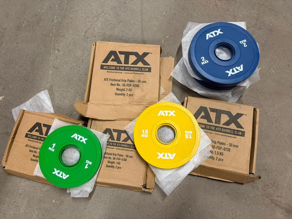 ATX rubber fractional plates NIEUW!, Verzenden, Nieuw, Benen, Halterschijven