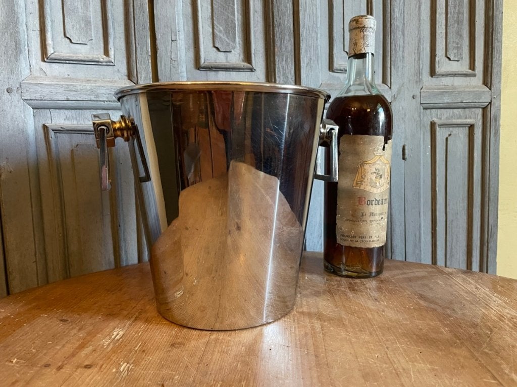 Champagnekoeler Wijnkoeler 8 kantige art deco 1930 Frans, Ophalen of Verzenden