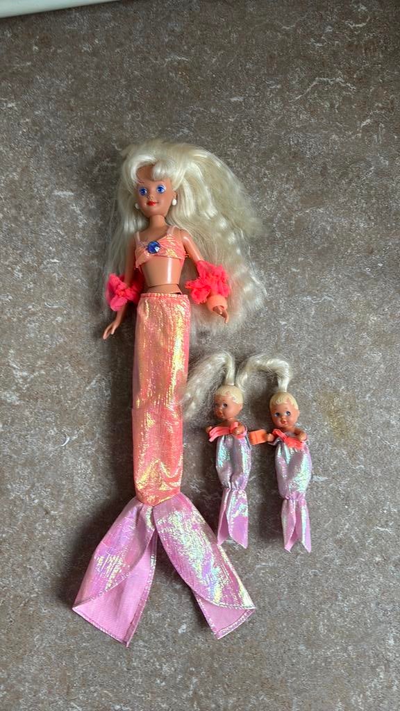 De zeemeermin van barbie, Ophalen of Verzenden, Zo goed als nieuw, Pop