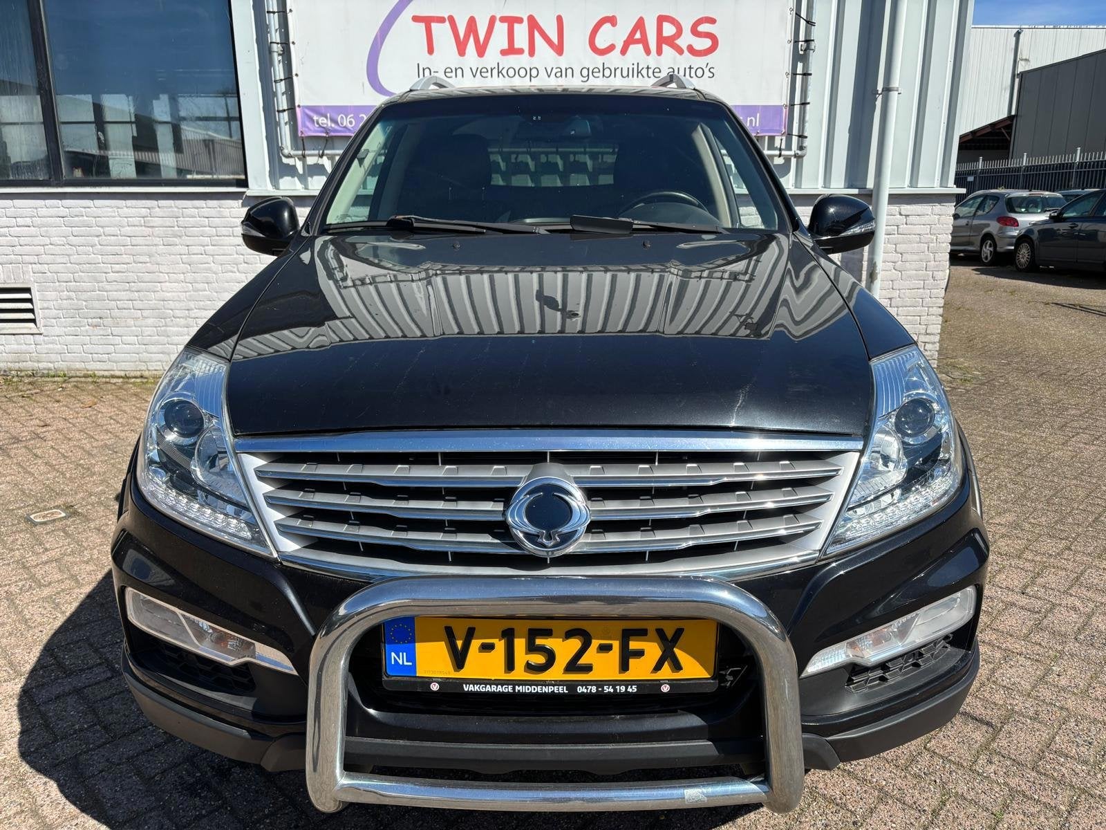 SsangYong Rexton RX 220 e-XDI Executive Automaat Grijs kente, Auto's, Bestelauto's, Automaat, 1987 kg, Gebruikt, 4 cilinders