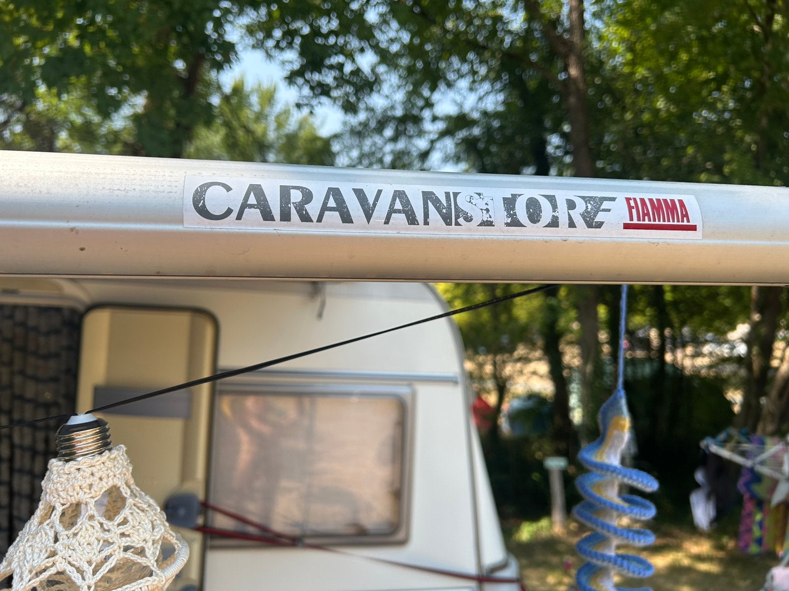 Fiamma caravanstore 440 blue ocean, Ophalen, Gebruikt