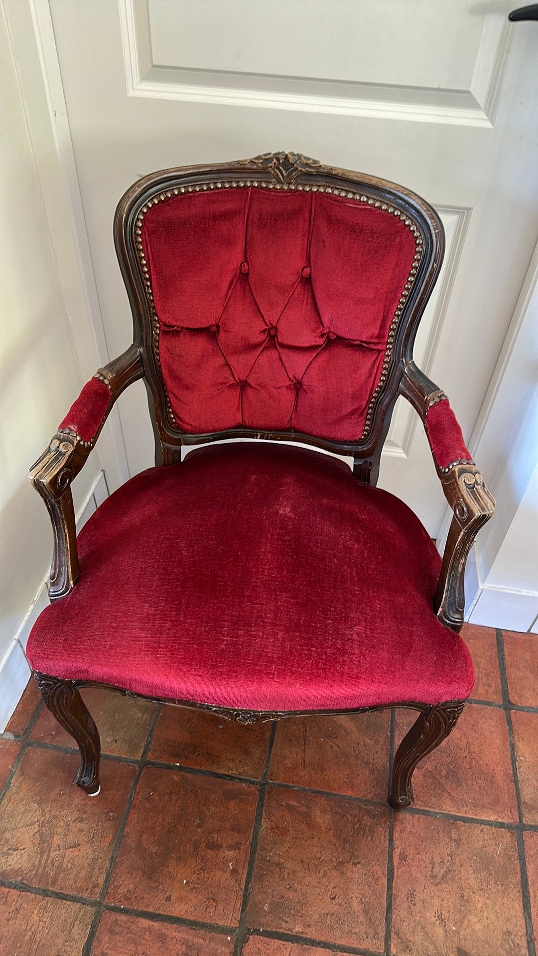 Biedermeier stoeltje, Antiek en Kunst, Antiek | Meubels | Stoelen en Banken, Ophalen