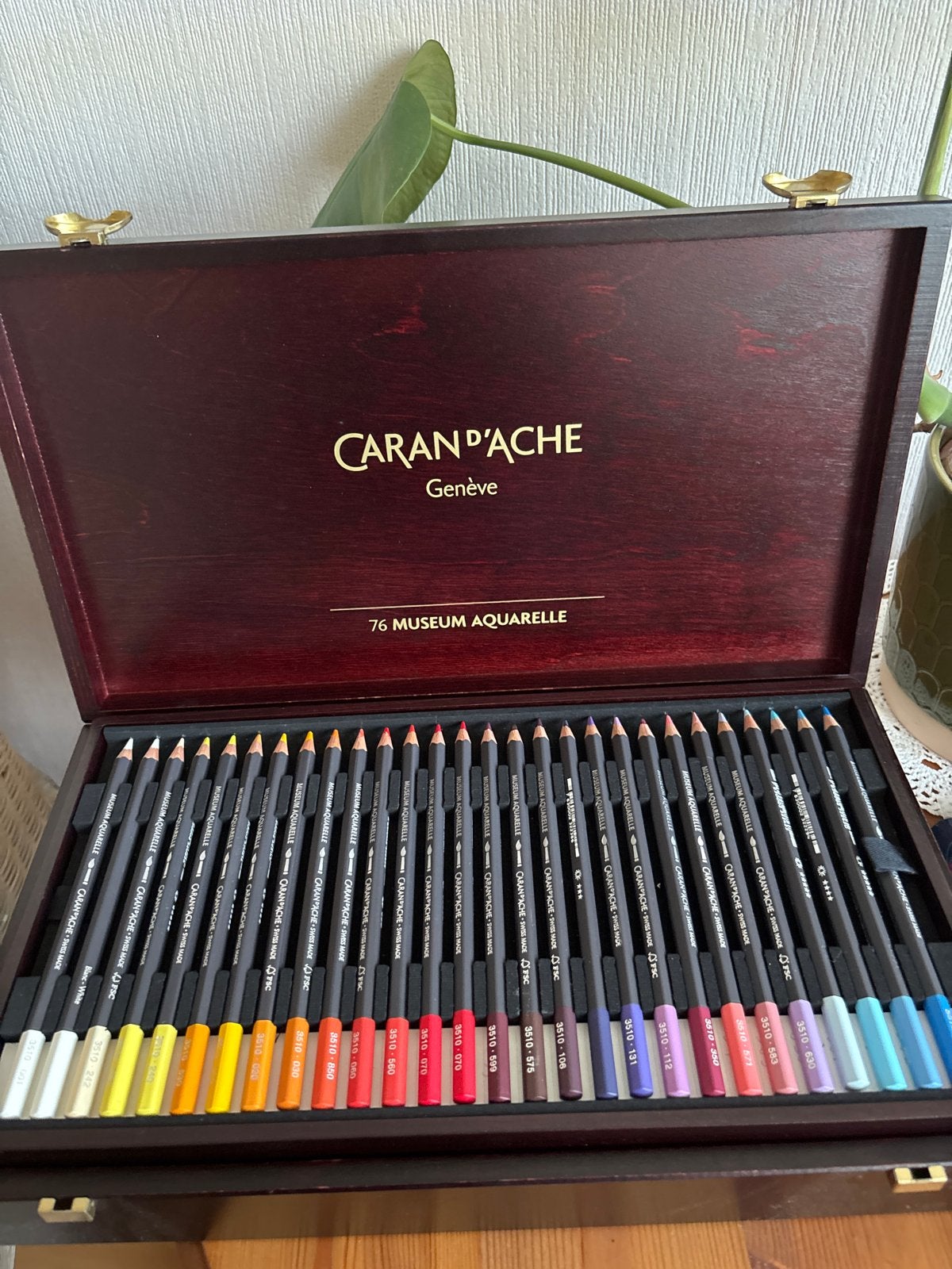 Caran d'Ache Museum Aquarelle potloden set, Ophalen, Zo goed als nieuw, Waterverf