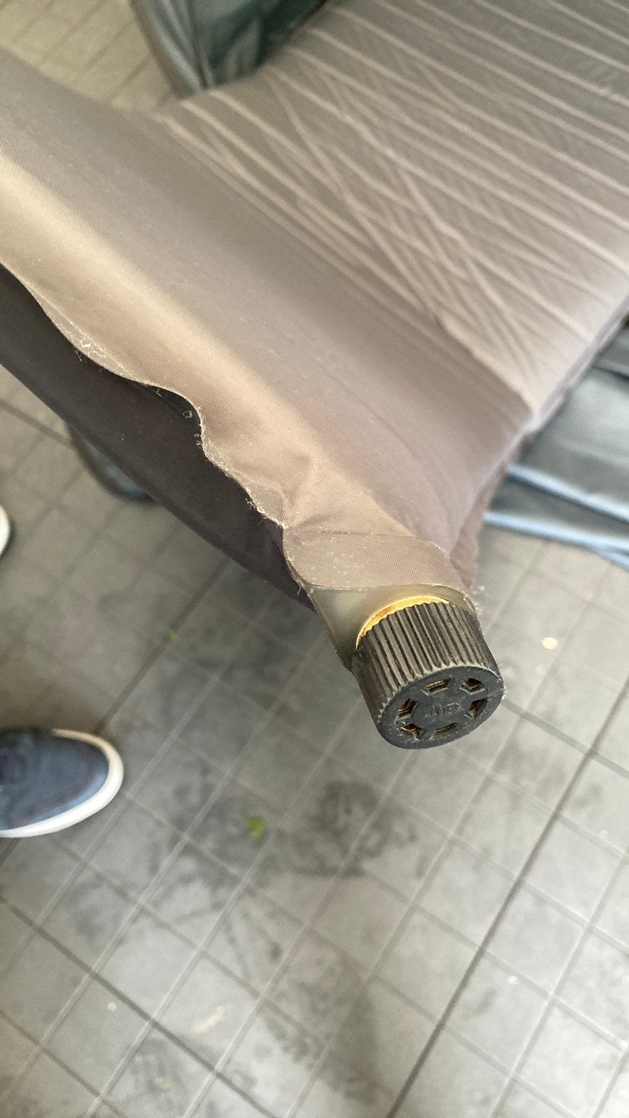 Zelfopblaasbare slaapmatjes, Ophalen, Gebruikt, 1-persoons
