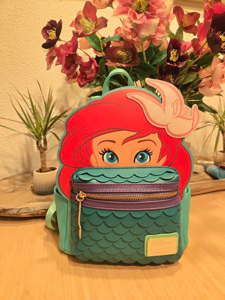 Loungefly Disney Ariel Mini Rugzak - Nieuw met labels, Ophalen of Verzenden, Nieuw, Disney of Dora