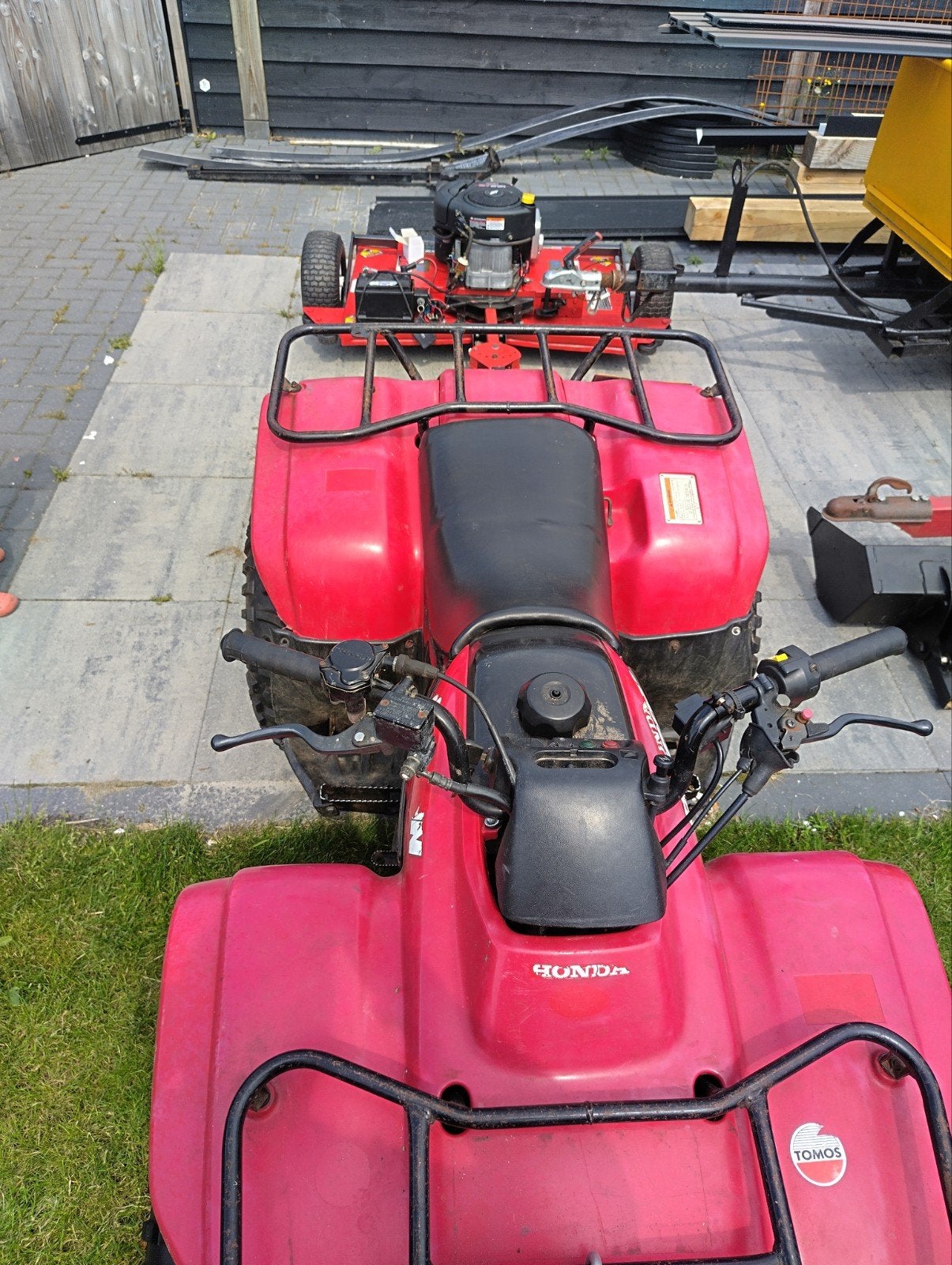 Diverse machines voor verhuur. quad maaier, Ophalen of Verzenden