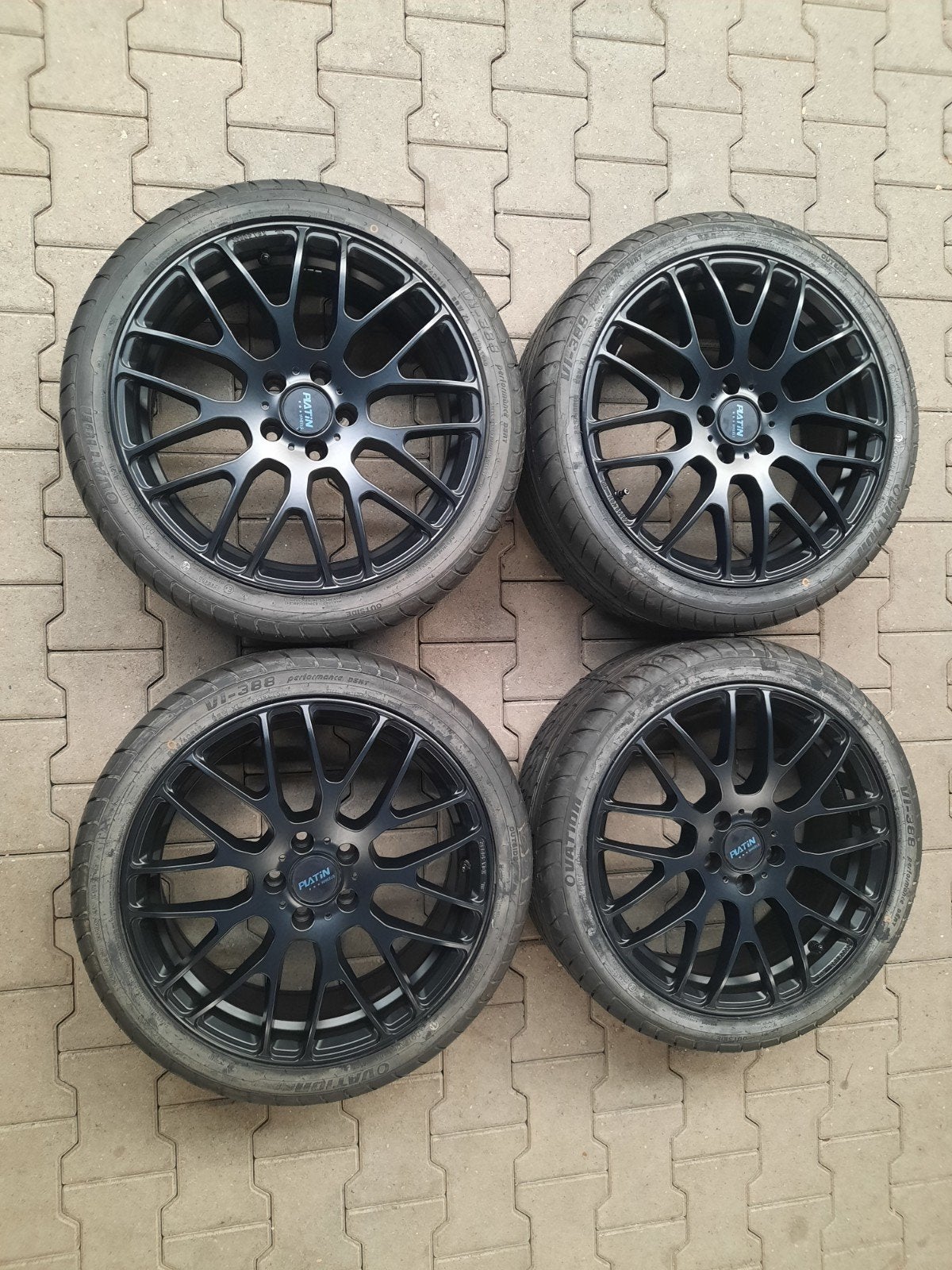 18 inch velgen 5×108 PLATIN VOLVO V40 FORD FOCUS ZOMERSETJE, Auto-onderdelen, Banden en Velgen, 18 inch, Gebruikt, Banden en Velgen