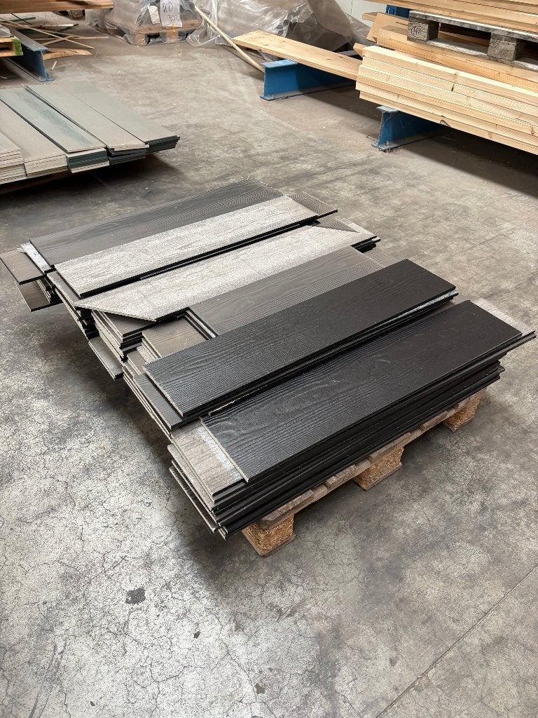 Sidings, Ophalen, Minder dan 25 mm, Zo goed als nieuw, Pallet