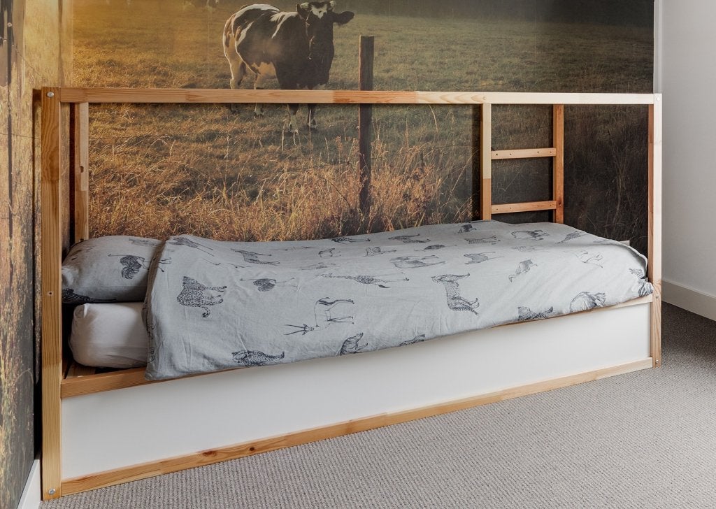 IKEA Kura omkeerbaar bed 90x200cm, Kinderen en Baby's, Ophalen, Gebruikt, Halfhoogslaper