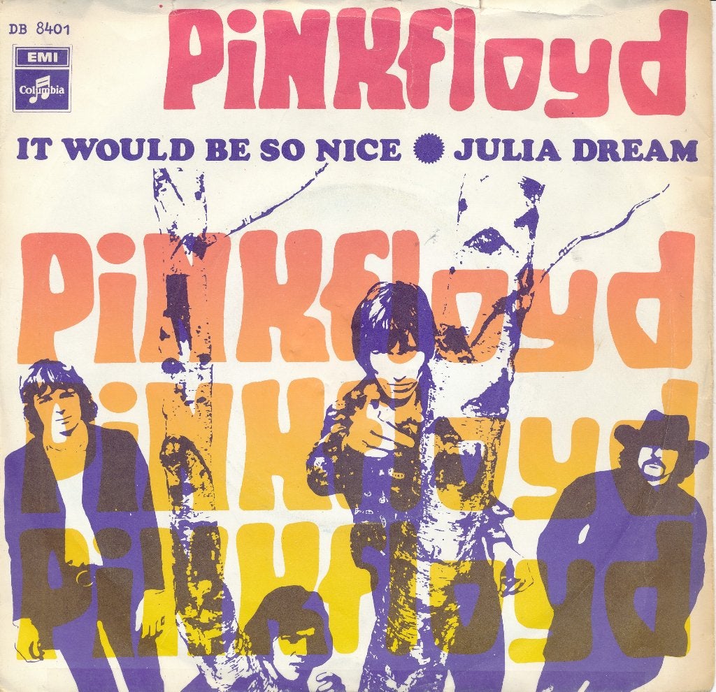 645 Pink Floyd - It would be so nice (1968), Ophalen of Verzenden, Gebruikt, 7 inch, Pop