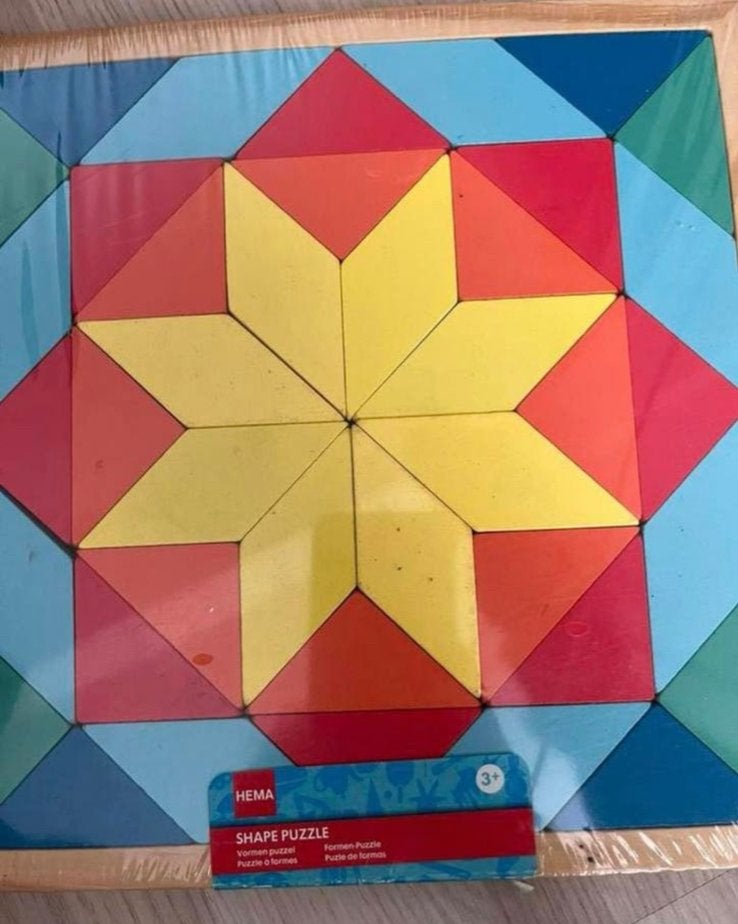 HEMA Shape Vormen Puzzel - Nieuw, Ophalen of Verzenden, Minder dan 10 stukjes, Nieuw, 2 tot 4 jaar