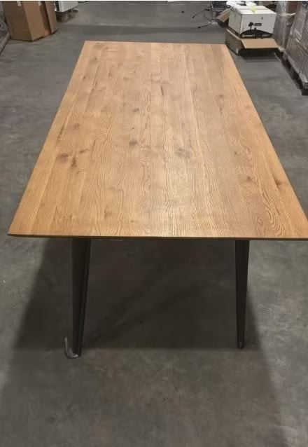 eettafel /werktafel 200 x99 x76, Ophalen, 50 tot 100 cm, Vijf personen of meer, Nijverheidscentrum 44