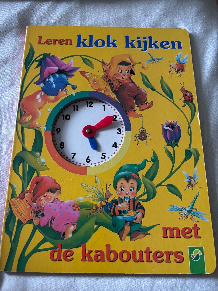 Leren klok kijken met de kabouters, Boeken, Ophalen, Zo goed als nieuw, Jongen of Meisje, Non-fictie
