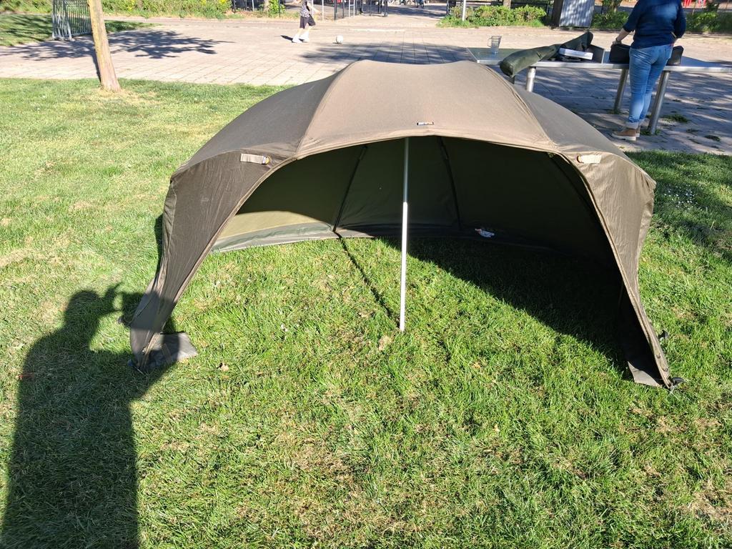 Fox Supa 50” Brolly MK2 - Zo goed als nieuw, Watersport en Boten, Hengelsport | Karpervissen, Ophalen, Zo goed als nieuw, Overige typen