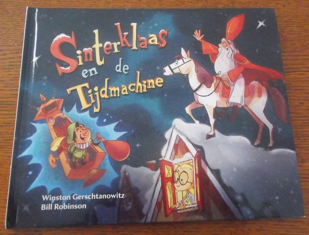 Sinterklaas boek: Sinterklaas en de Tijdmachine, Ophalen, Zo goed als nieuw