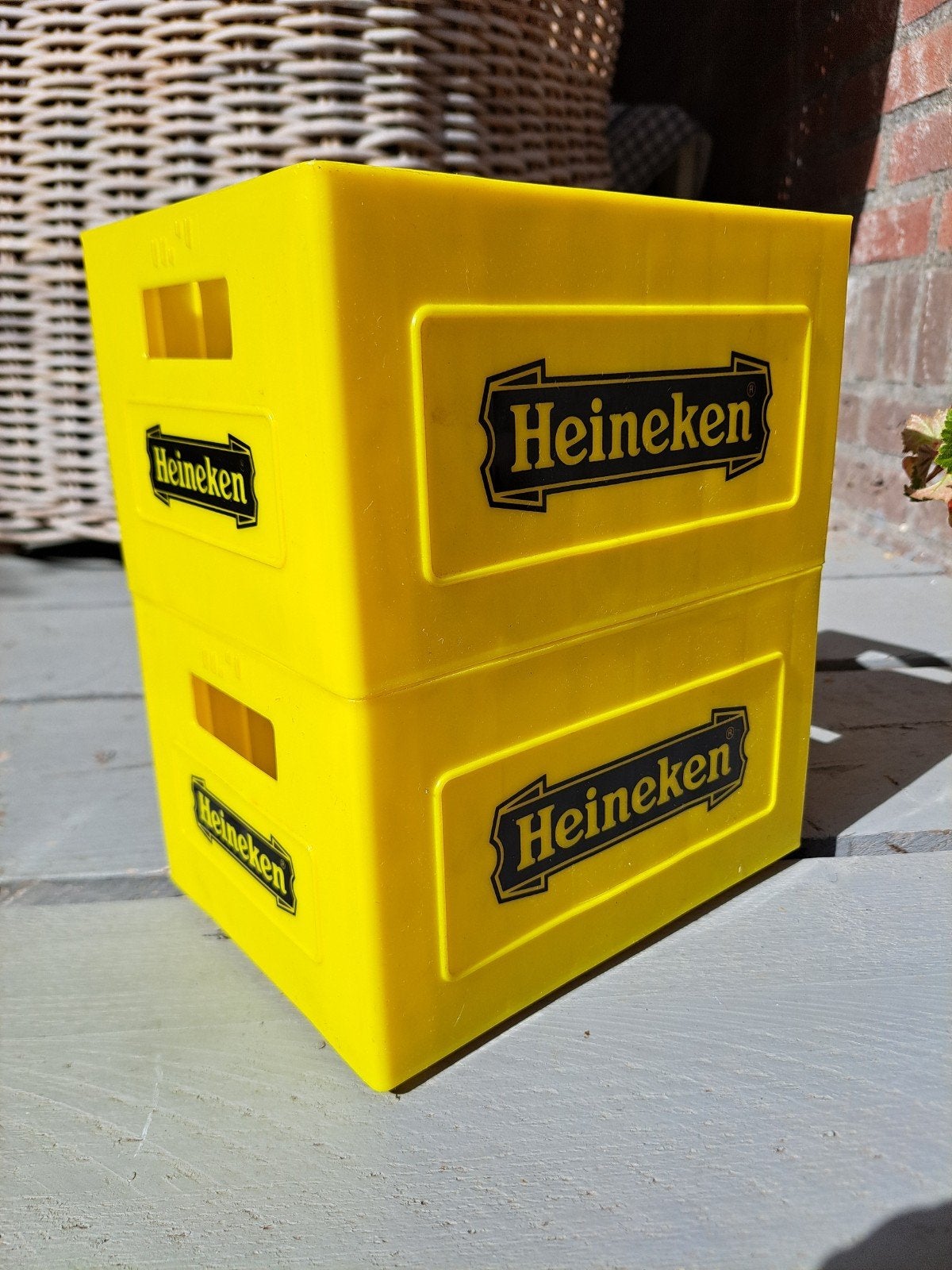Heineken cd kratjes, Verzamelen, Ophalen of Verzenden, Zo goed als nieuw, Lichtbak of (neon) lamp