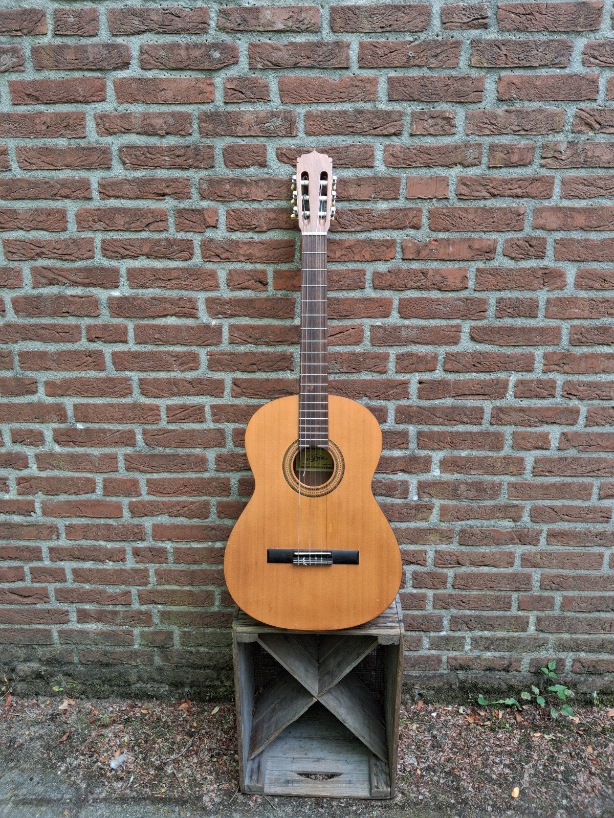 Aria ac-5 akoestische gitaar serienummer 171, Muziek en Instrumenten, Ophalen, Gebruikt, Western- of Steelstringgitaar
