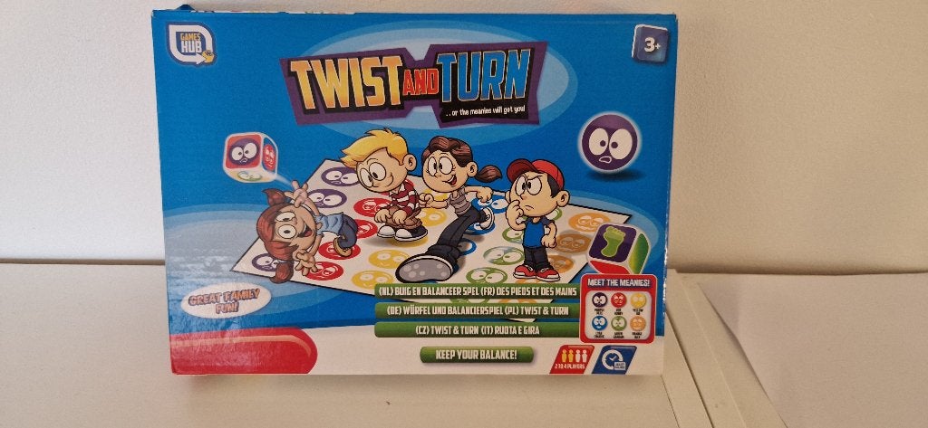 Spel Twist & Turn, Een of twee spelers, Ophalen, Gebruikt