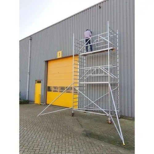 Rolsteiger huren 6 meter? Slechts € 59 per week incl. btw!, Doe-het-zelf en Verbouw, Ophalen of Verzenden, Rolsteiger of Kamersteiger