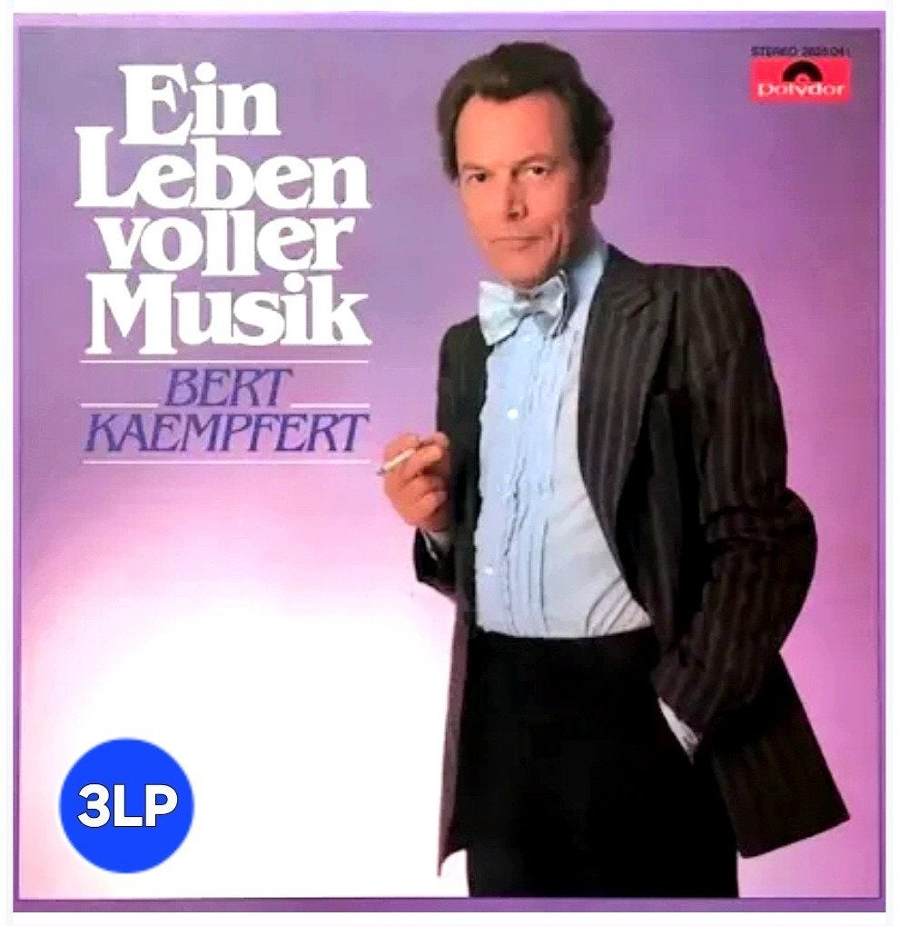 3-LP  BERT KAEMPFERT - Ein Leben Voller Musik/Best Of, Ophalen of Verzenden, Zo goed als nieuw, 12 inch, Pop