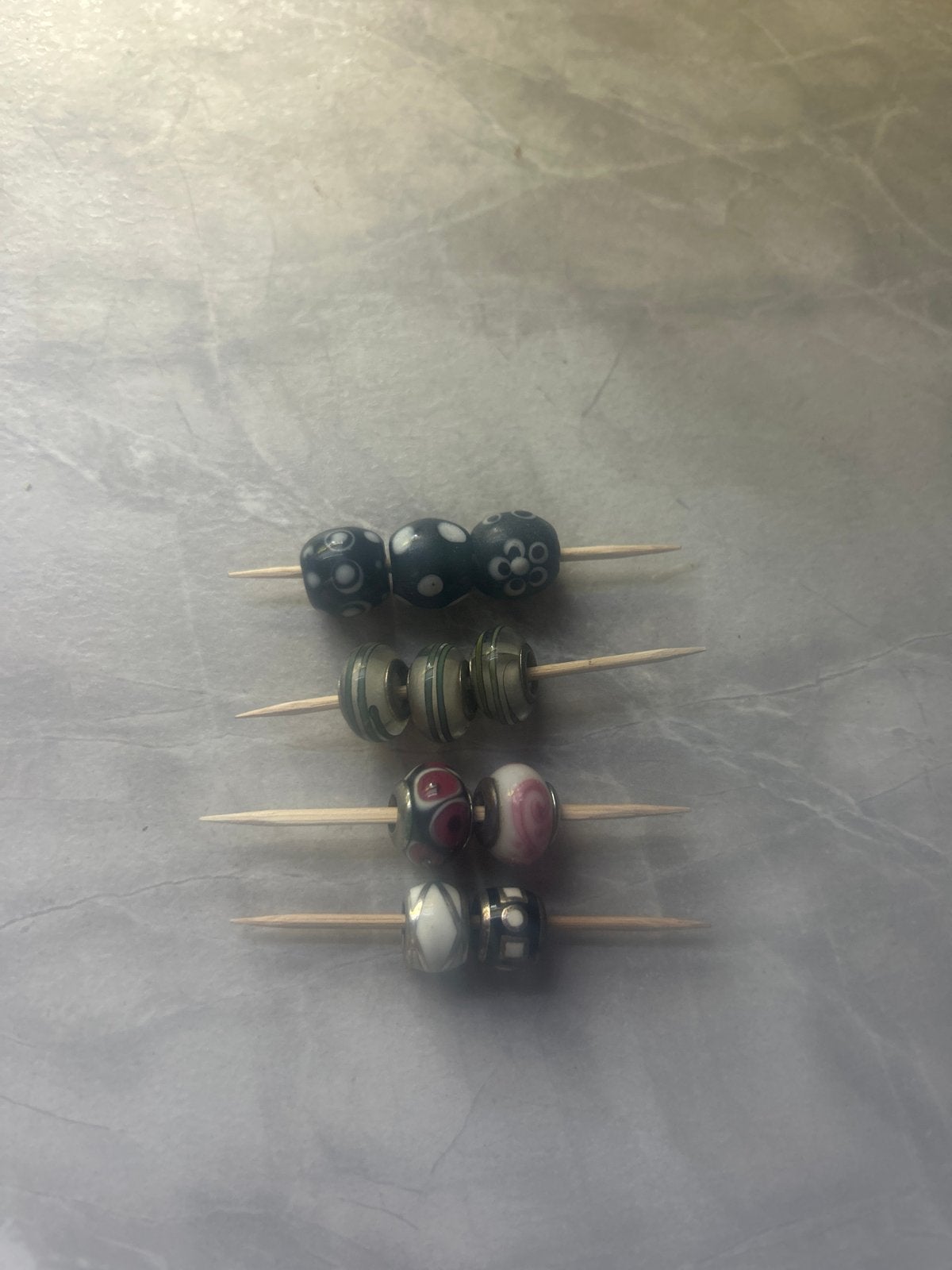 Diverse glaskralen set - perfect voor sieraden maken, Sieraden, Tassen en Uiterlijk, Bedels, Ophalen of Verzenden, Gebruikt