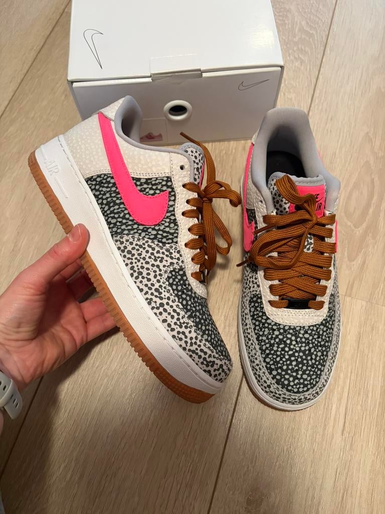 Nike ID air force 1 safari print, Ophalen of Verzenden, Zo goed als nieuw, Overige kleuren