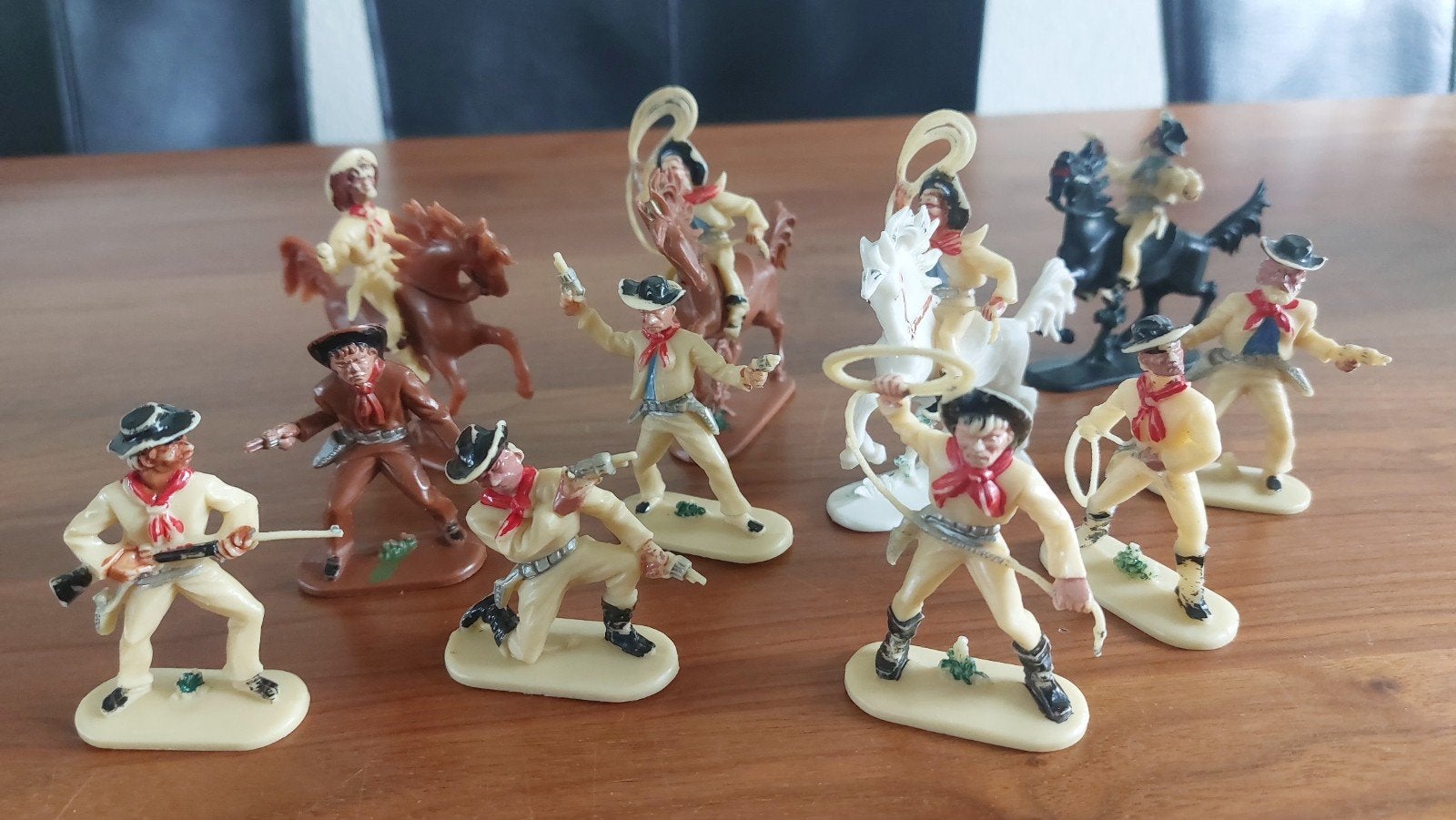 Vintage Speelgoed: Cowboys, Indianen en Paarden Figuren, Ophalen of Verzenden
