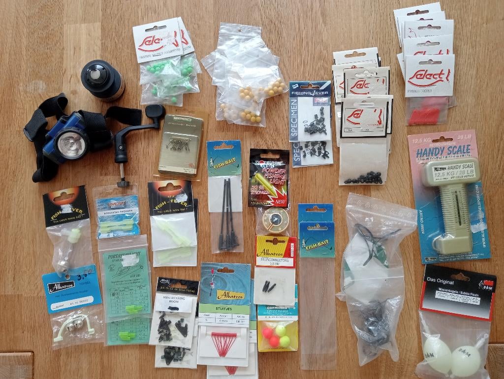 Partij hengelsport algemeen, pakket 1, Ophalen of Verzenden, Nieuw