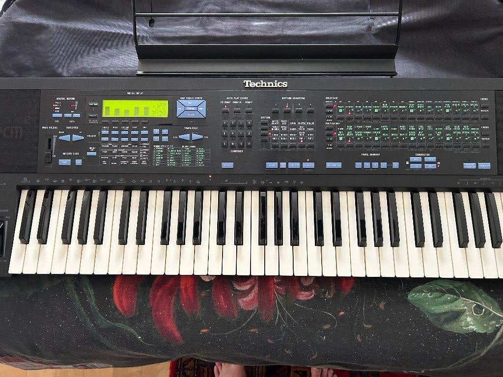 Technics keyboard AX 7, Ophalen, 61 toetsen, Zo goed als nieuw, Midi-aansluiting