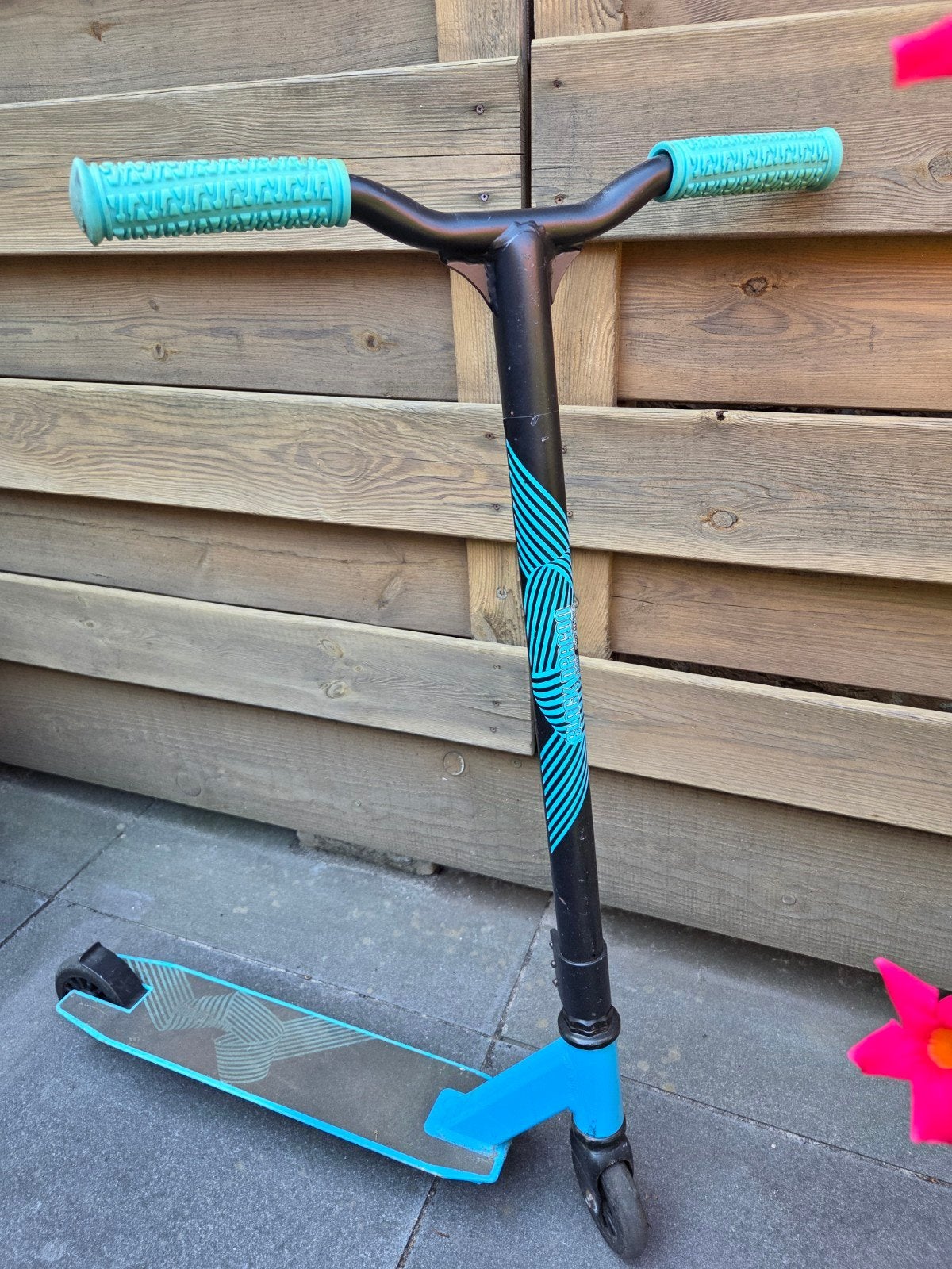 Black Dragon Stuntstep - Blauw/Zwart, Fietsen en Brommers, Steps, Ophalen, Gebruikt, Gewone step